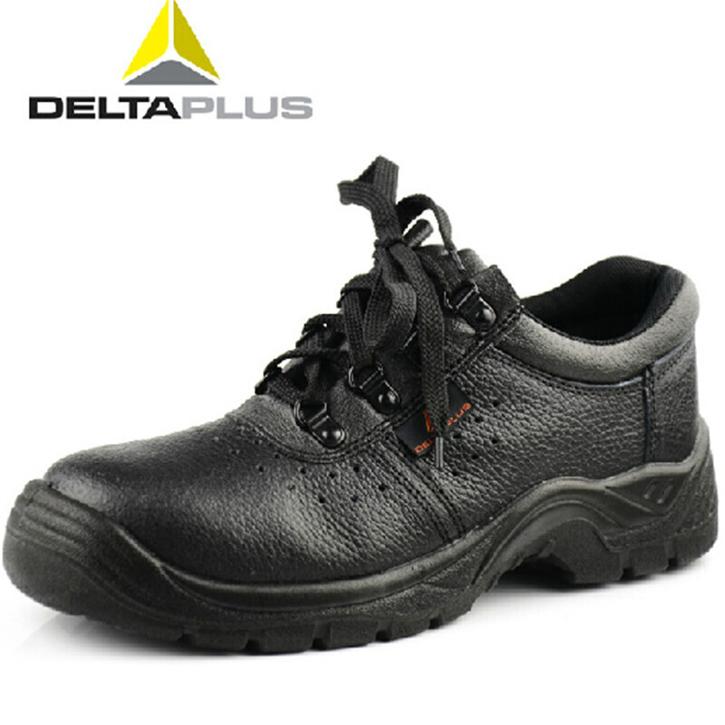 代尔塔(DELTAPLUS)301509-BN 劳保鞋防砸透气安全鞋防静电施工防护鞋 黑41