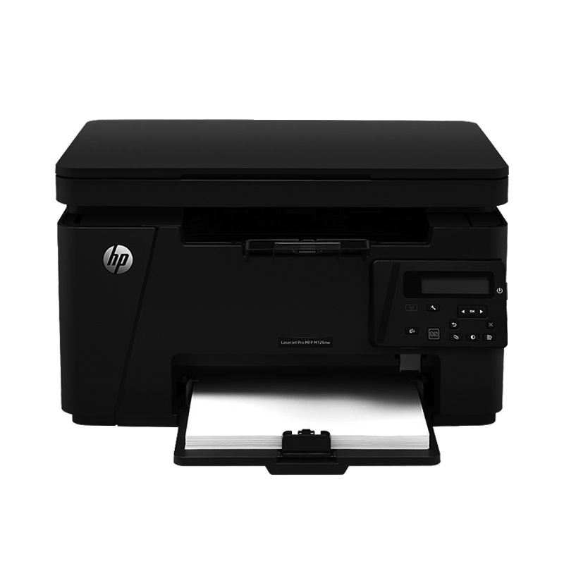 惠普hp MFP M126A A4黑白激光多功能打印复印扫描三合一打印机