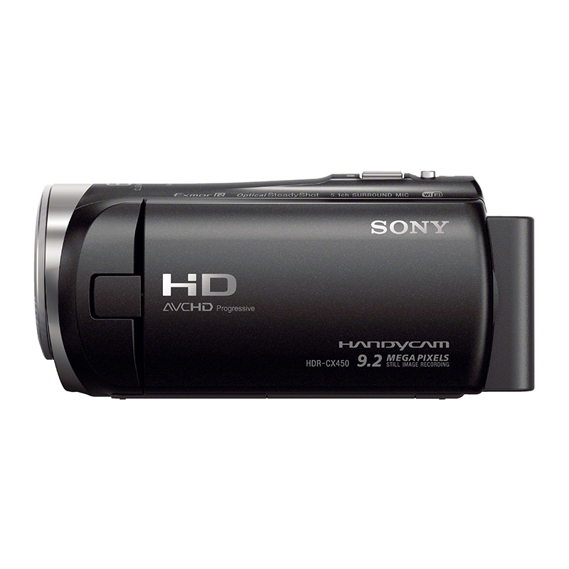 索尼(SONY)HDR-CX450 高清数码摄像机 光学防抖 30倍光学变焦 蔡司镜头 支持WIFI/N 高清动态摄像机