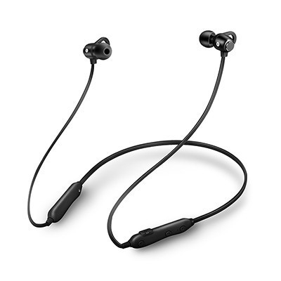 音磅(YOBBOM)无线蓝牙耳机S6 颈挂式降噪 入耳式运动 磁吸式手机通话 音乐耳机 黑色