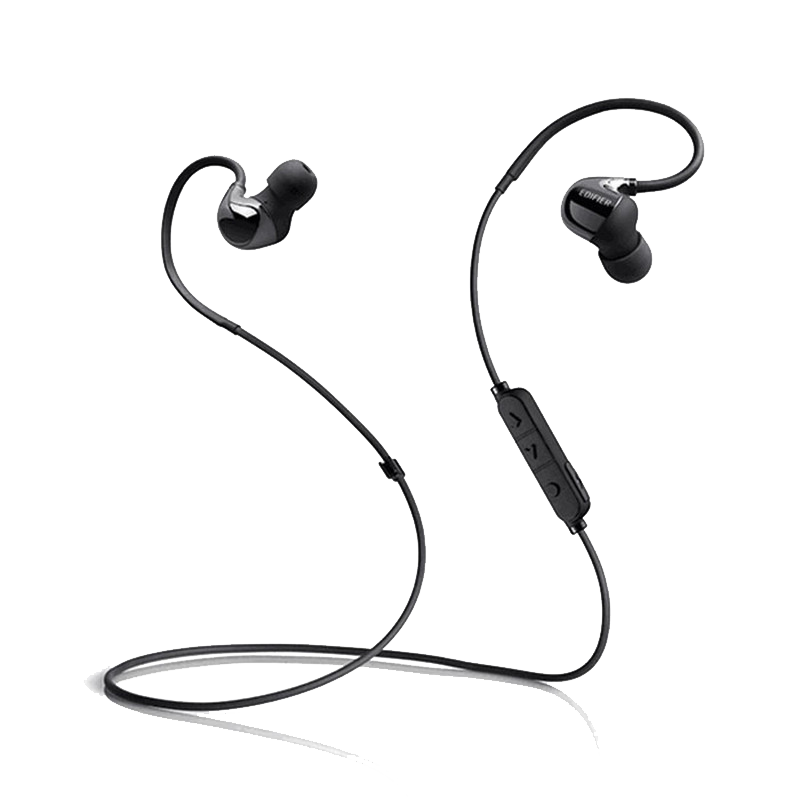 漫步者Edifier OXYGEN W295BT 防水运动跑步蓝牙无线耳机通用入耳式耳塞 黑色