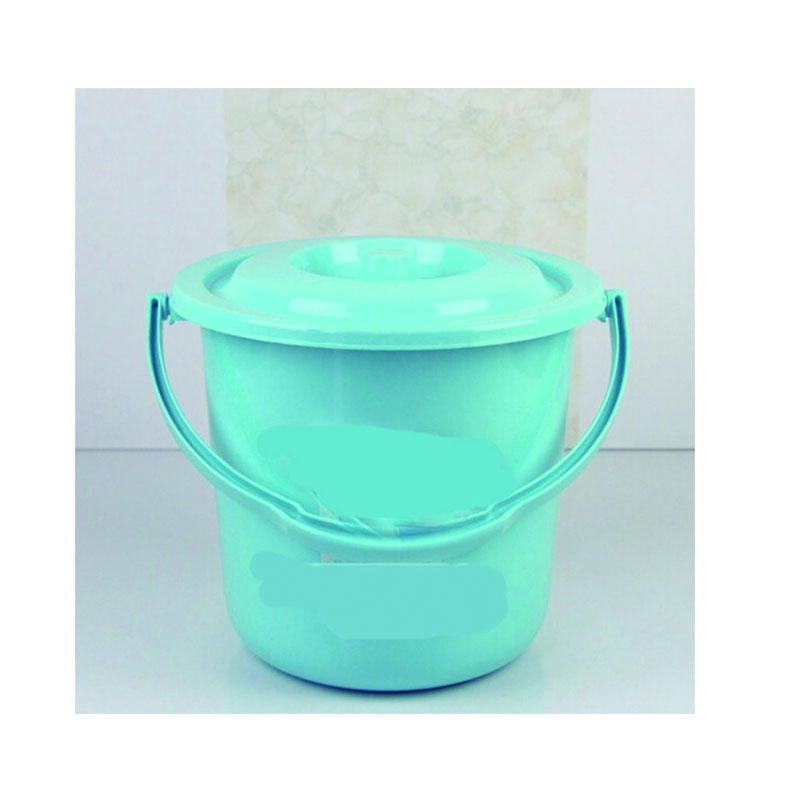 LTSM 妙洁 3.5L加厚彩色塑料小号提水桶带盖收纳桶