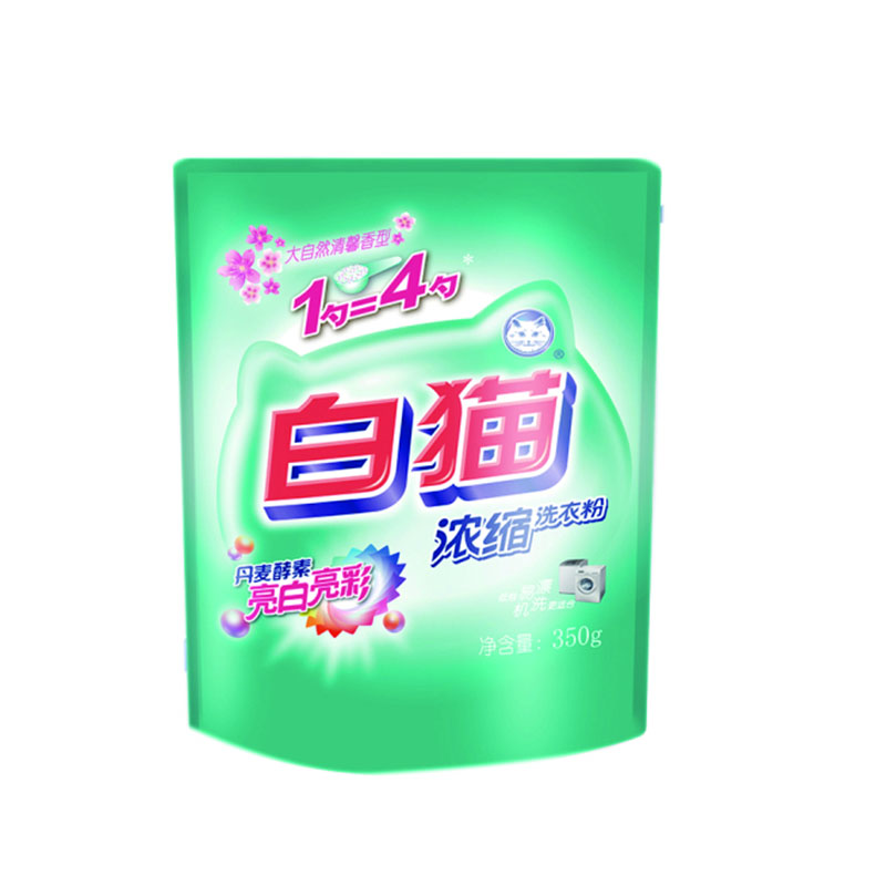 LTSM 白猫 新浓缩洗衣粉350g/袋 单位:袋