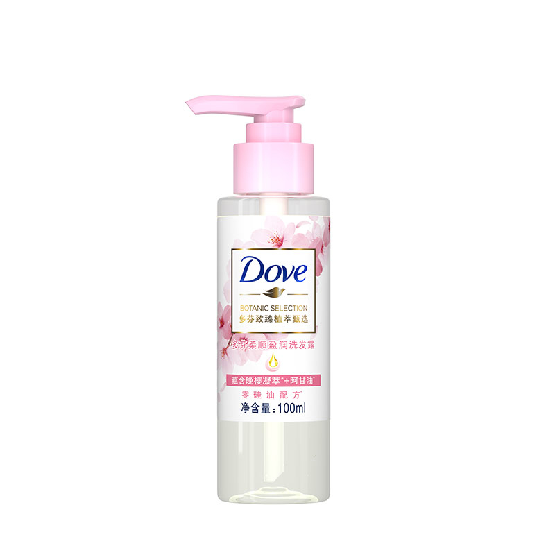 多芬(Dove)柔顺盈润洗发露100ml[联合利华]