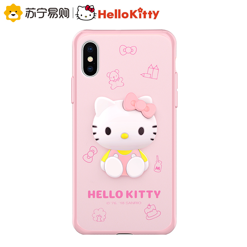 HelloKitty 凯蒂猫 iPhoneXS 5.8 手机保护壳萌哒凯蒂系列-甜点凯蒂