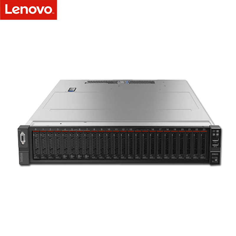 联想(Lenovo)SR650 4114银牌 10 核 2.2GHz CPU单电源 2*32G内存+4* 1.2TB硬盘