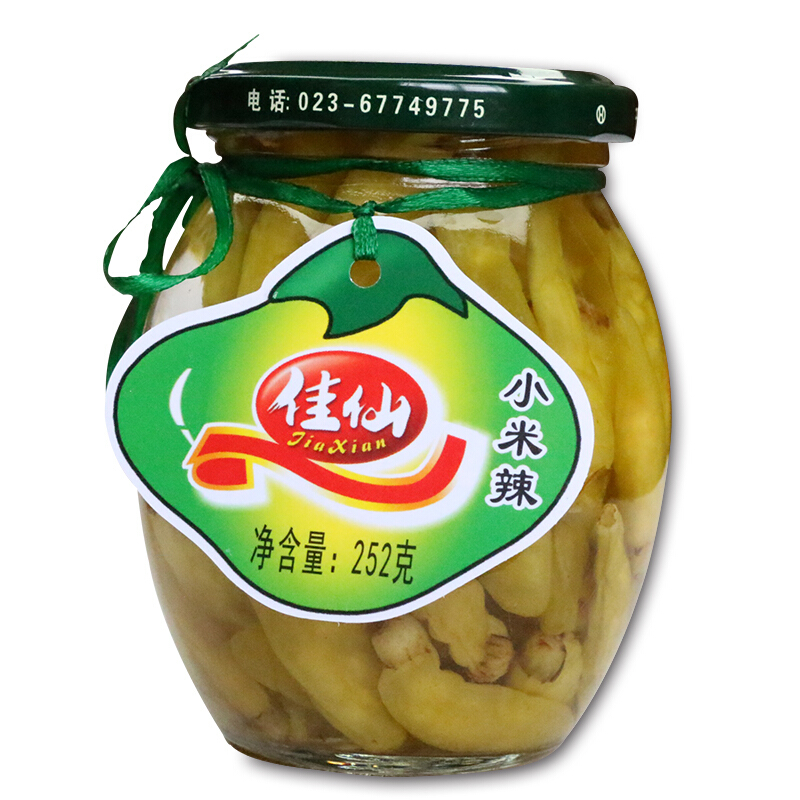 佳仙(jiaxian)等味来重庆特色小米辣 泡椒252g