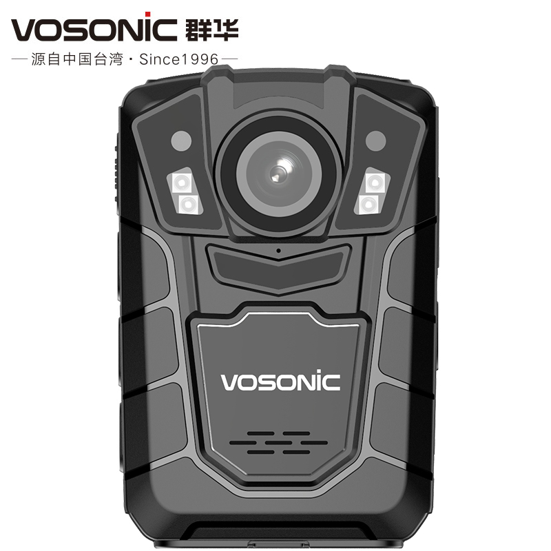 群华(VOSONIC)I8执法记录仪4G 远程实时 智能高清红外夜视 WIFI无线传输 APP查看 4G内置64G