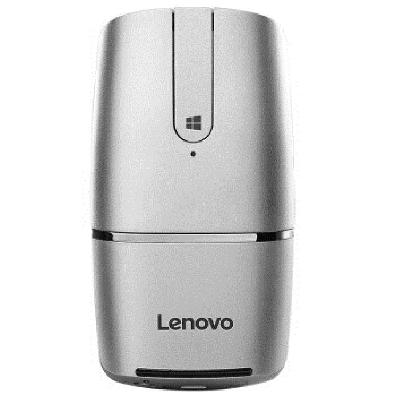 联想(Lenovo) 超薄无线鼠标 YOGA 双模触控 2.4G 蓝牙4.0 银色