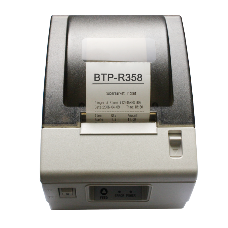 SNBC 产品型号：BTP-R358 产品名称：热敏打印机