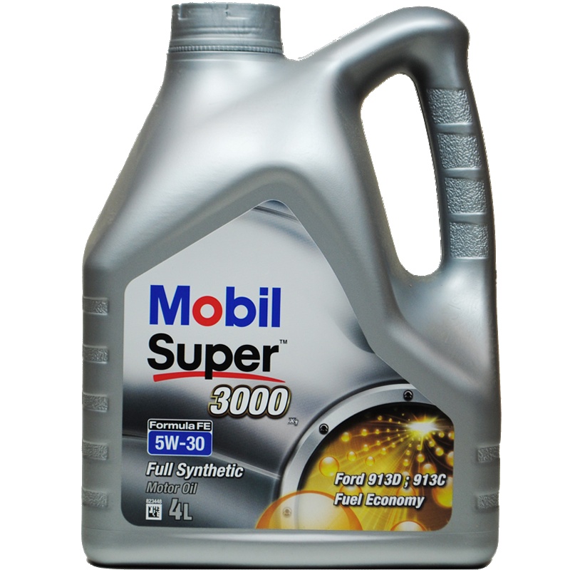 [全合成机油]Mobil美孚 欧洲进口 速霸Super3000 X1 F-FE 5W-30 SN级 4L