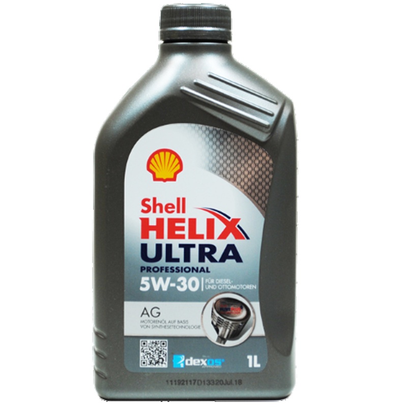 [全合成机油]Shell壳牌 欧洲进口 超凡喜力Helix Ultra Professional AG 5W-30 1L