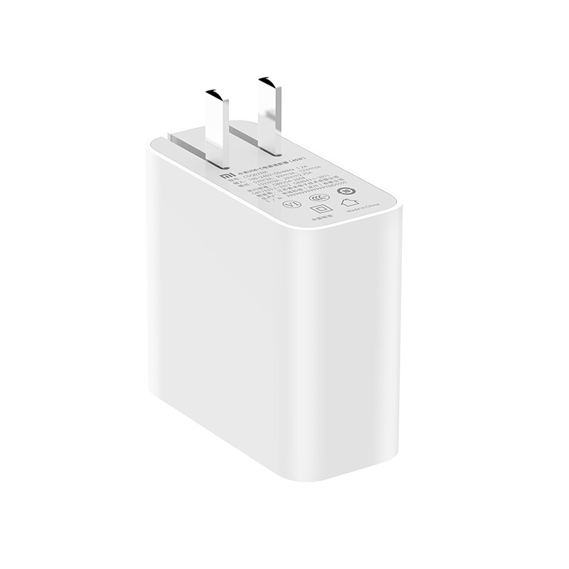 小米(MI)笔记本USB-C电源适配器(45W)支持PD2.0协议 可为QC3.0设备充电