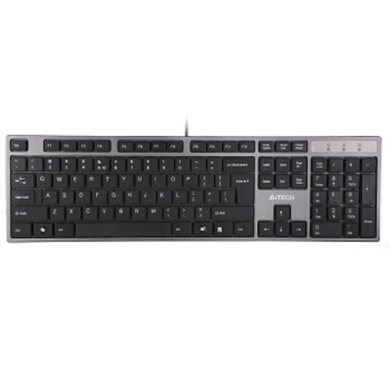 双飞燕(SHUANG FEI YAN) 有线键盘 WK-300 USB口 电脑键盘 笔记本键盘 超薄键盘