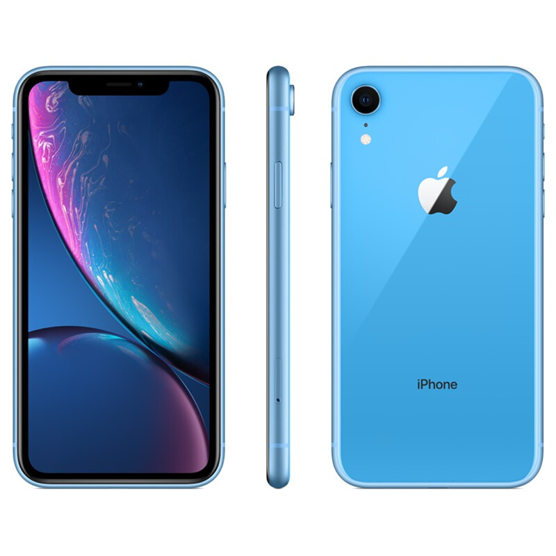 苹果(Apple) 苹果iPhone XR 64GB 蓝色 移动联通电信4G全面屏手机 双卡双待MT182CH/A