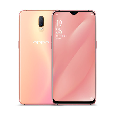 [直降200 免6期分期 赠1年碎屏险+蓝牙音箱]OPPO R17 6+128GB 雾光金 全网通 6.4寸水滴屏 光感屏幕指纹解锁 双卡双待手机