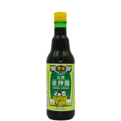 俞龙凉拌醋(圆瓶)420ml 酿造食醋 经典老品种 越拌越爱