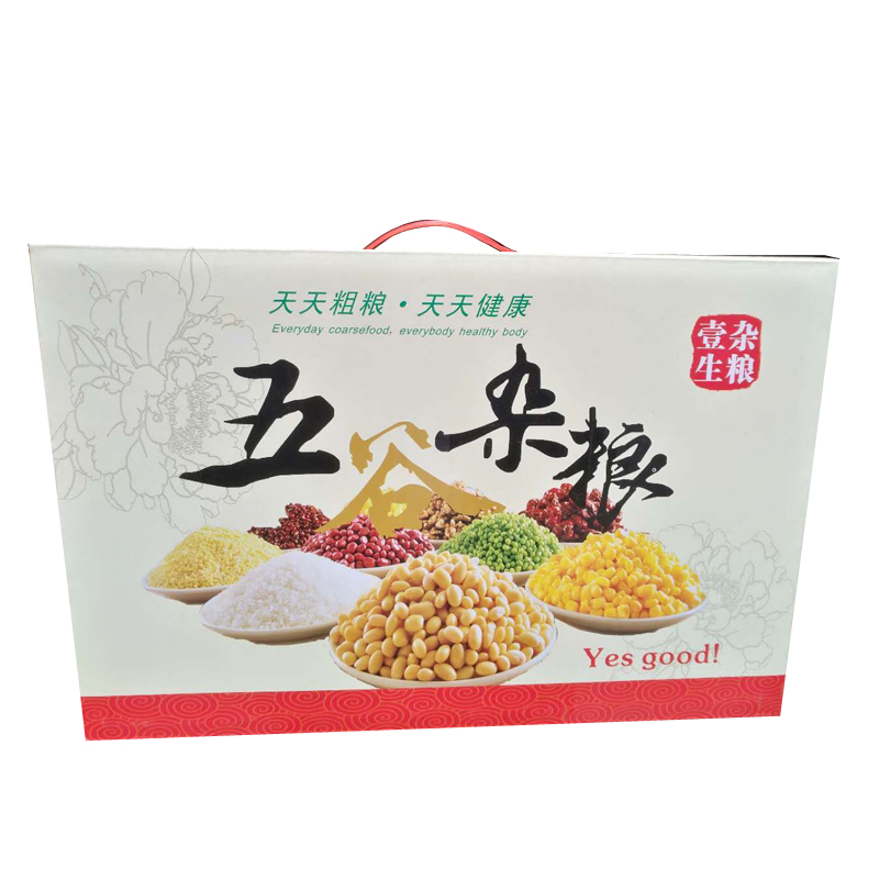 川珍 五谷杂粮 6件礼包 糯米绿豆小米黄豆黑米玉米 2.35kg