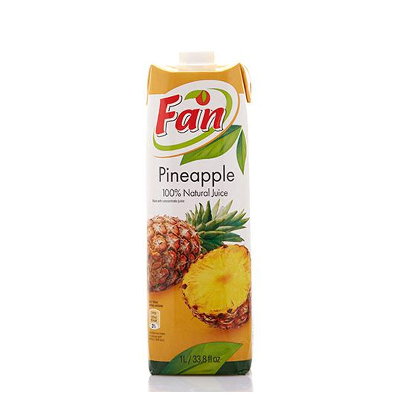 [中粮海外直采]Fan纯果芬菠萝汁1L(塞浦路斯进口 盒)