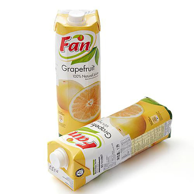 【中粮海外直采】Fan纯果芬西柚汁1L（塞浦路斯进口 盒）