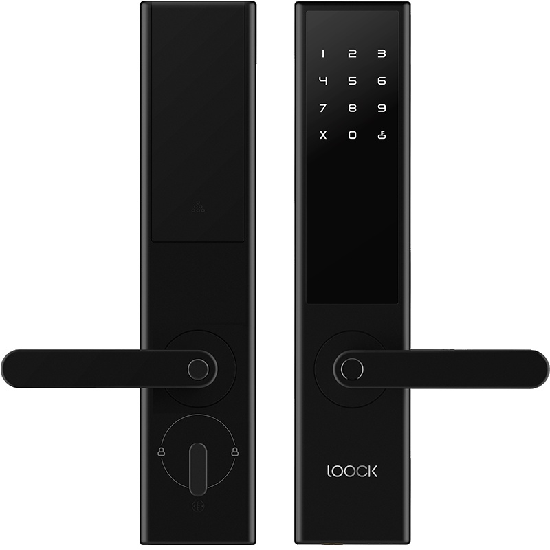 鹿客 LOOCK T1-pro 指纹锁智能锁 家用防盗门智能门锁密码锁电子锁 手机App远程控制撬锁右开门