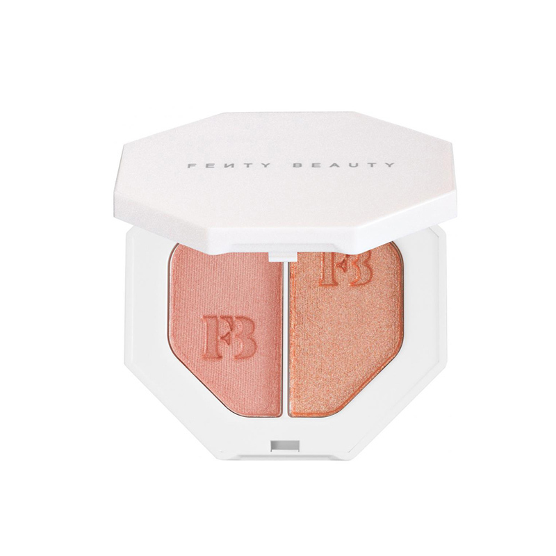 FENTY BEAUTY 蕾哈娜电光3D双色高光盘(狂欢亮红铜/暮色流光铜)