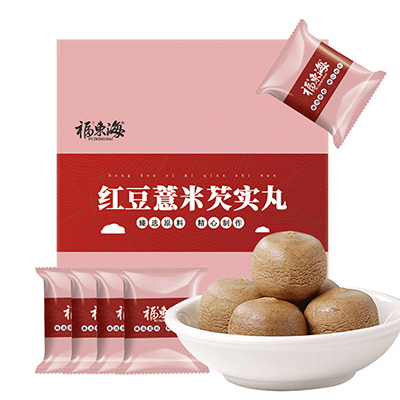 福东海红豆薏米丸薏仁粉红豆薏米芡实丸类红豆薏米茶108g