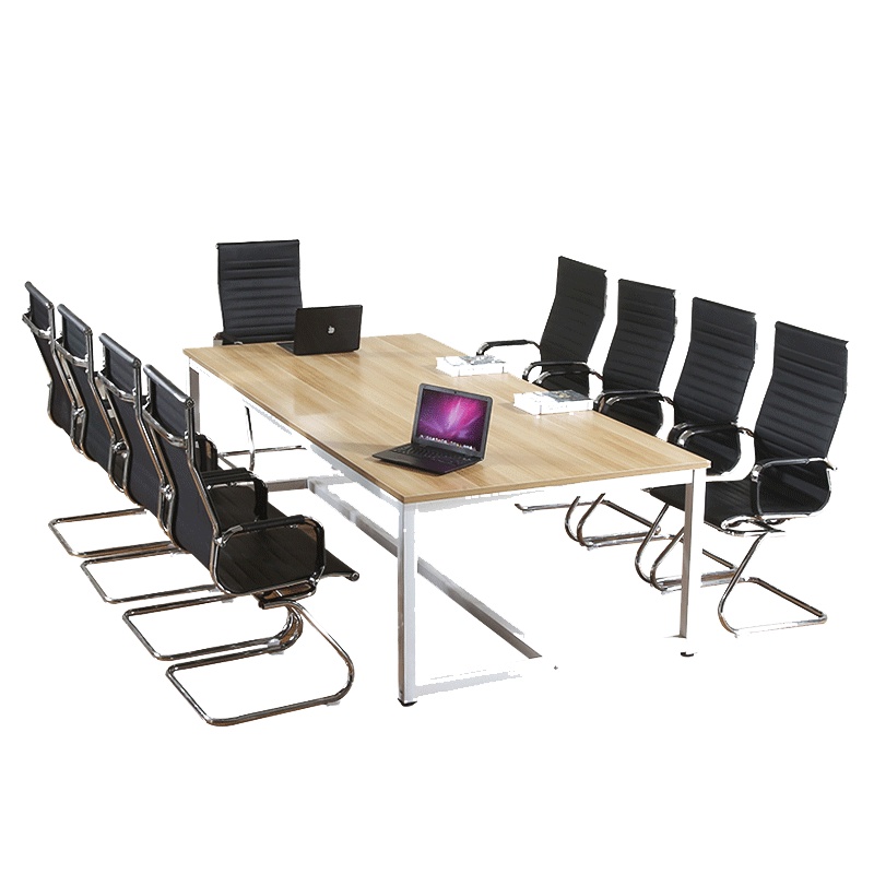 三能(SAN NENG)办公家具会议桌大班台办公家具长桌大型培训桌长方形办公桌椅简约现代