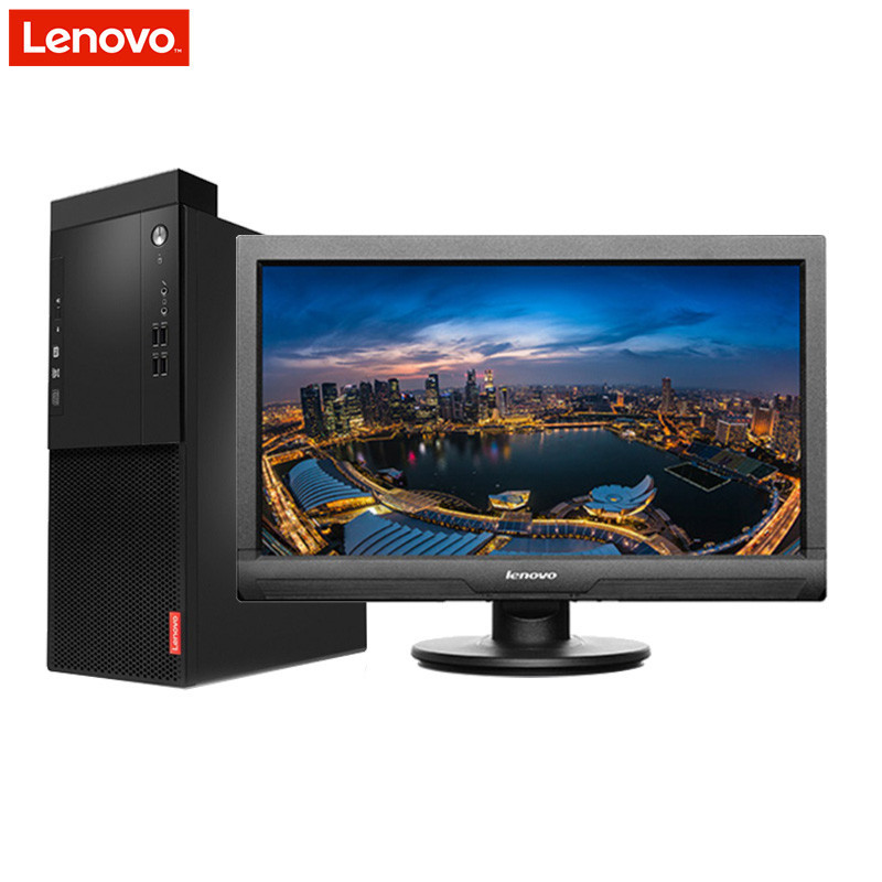 联想(Lenovo)启天M415台式电脑 I7-6700 8G 1T DVDRW 2G独显 23寸 win10神州网信版