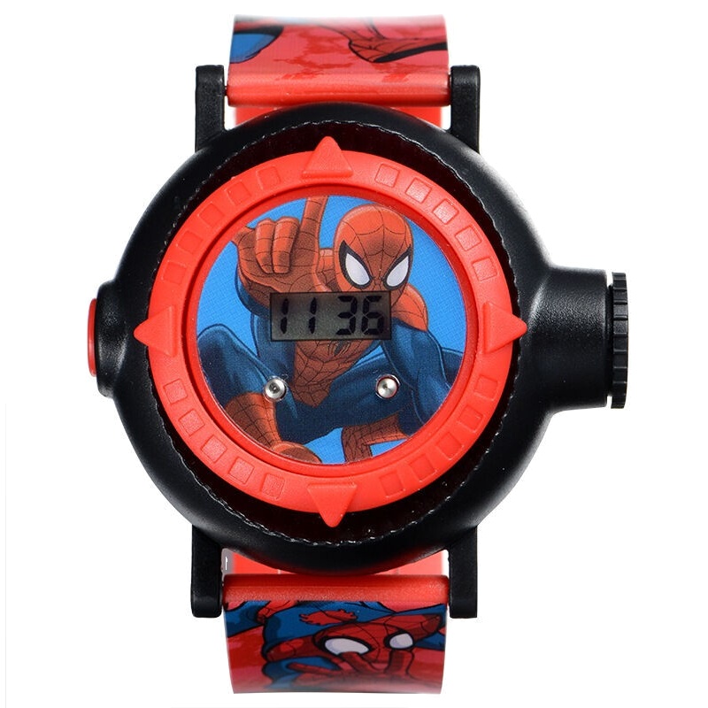 迪士尼(Disney)儿童手表男孩漫威复仇者联盟系列电子表学生手表