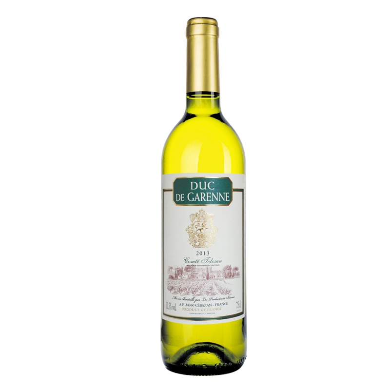 法国原瓶进口葡萄酒 香卡隆干白750ml