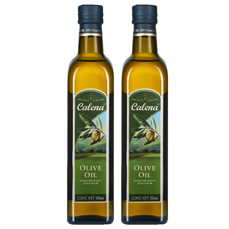 克莉娜橄榄油500ml*2礼盒 中式烹饪食用油橄榄油植物油