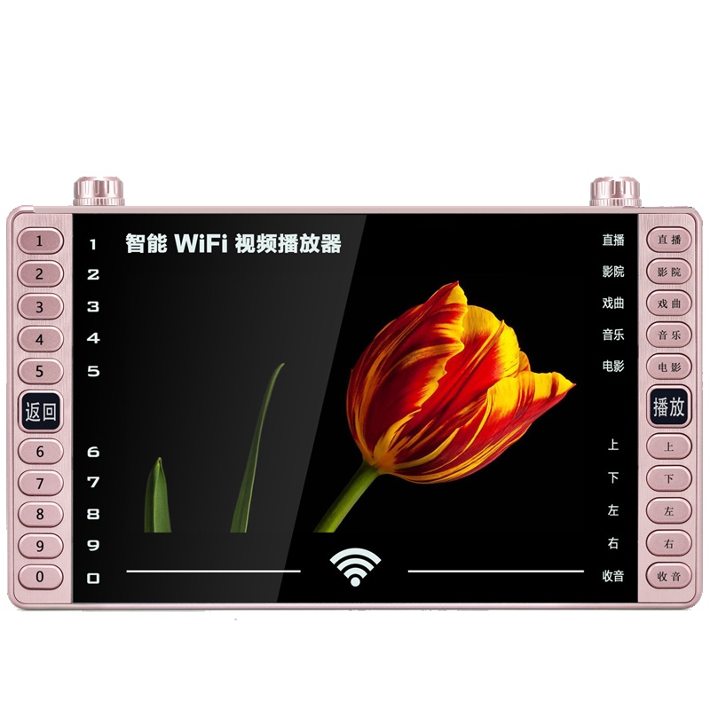 金正(NiNTAUS)XY-1002网络视频播放器 11.8英寸数字高清老人看戏机 唱戏机8G版