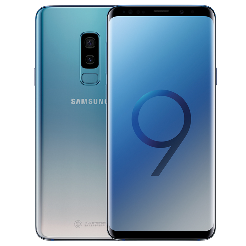 三星 Galaxy S9+(SM-G9650/DS) 6GB+128GB 冰蓝 移动联通电信全网通4G手机