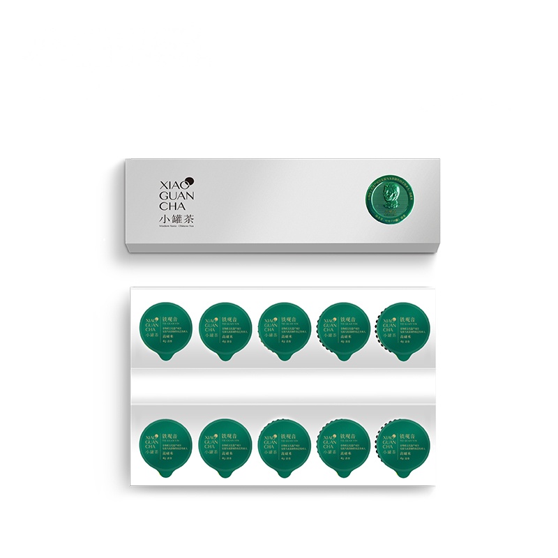 【银罐系列】小罐茶铁观音特级清香型茶叶礼盒装 50份起订