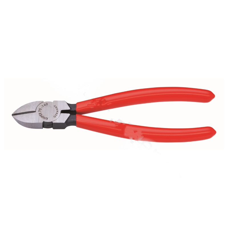 凯尼派克 KNIPEX 70 01 110110mm 斜口钳(抛光头部 塑料套柄)