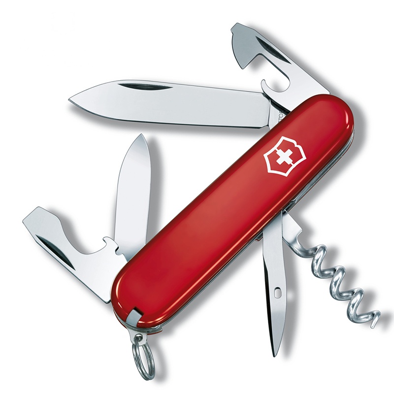 维氏(Victorinox)瑞士军刀原装正品84mm漫游者多功能折叠刀0.3603