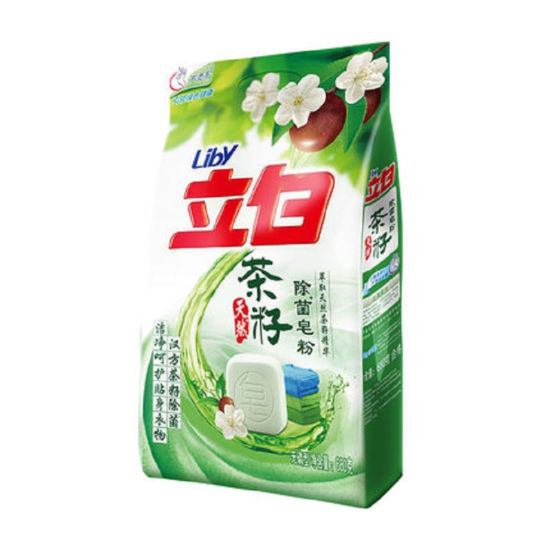 立白 天然茶籽除菌皂粉洗衣粉肥皂洗衣粉680g/袋