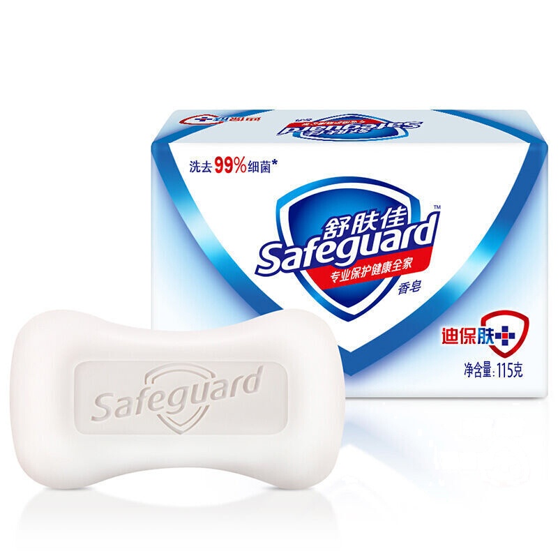 舒肤佳(Safeguard ) LH 舒肤佳纯白清香型香皂115克