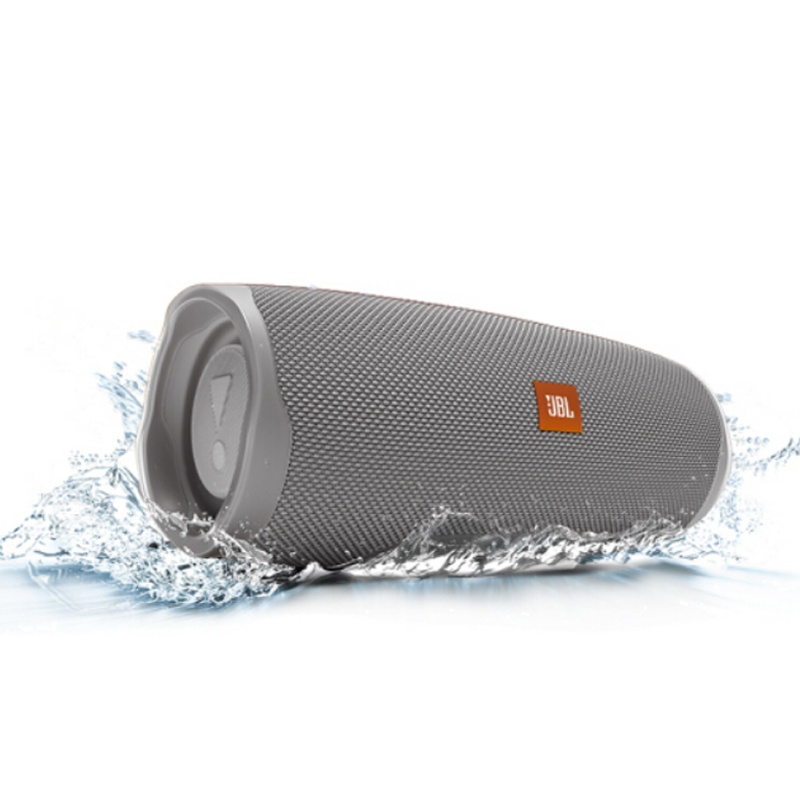 JBL CHARGE4 音乐冲击波四代 便携式蓝牙音箱+低音炮 户外迷你音箱 桌面音响 增强版赛道扬声器 蓝色