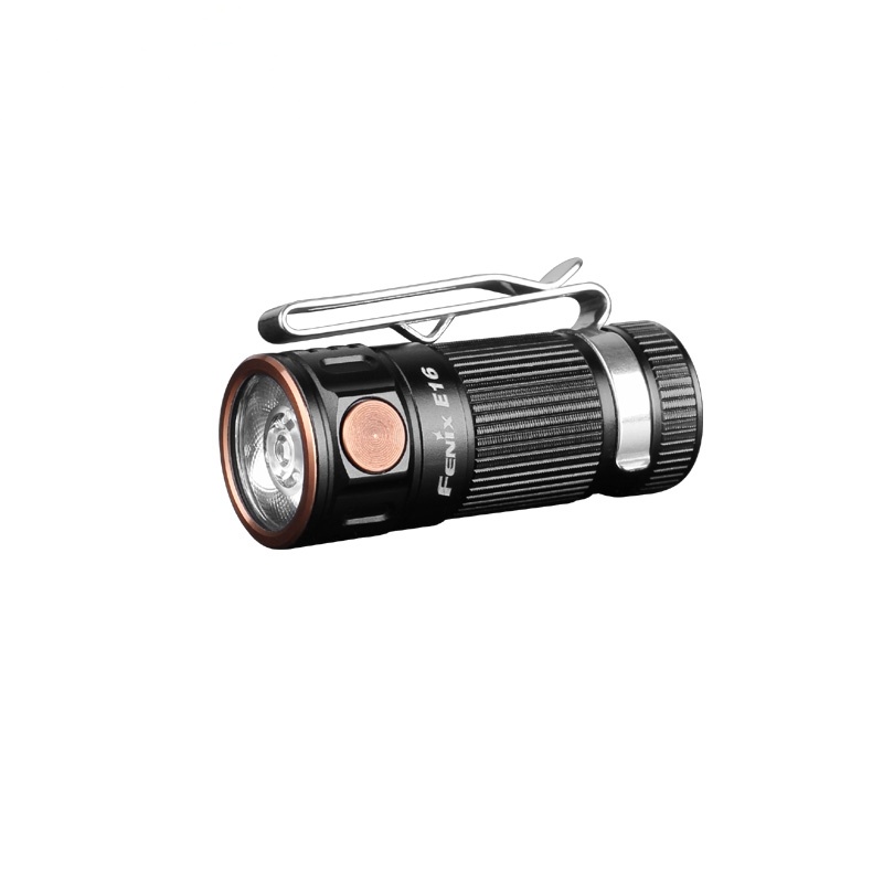 Fenix菲尼克斯E16便携式16340锂电池尾部磁吸LED强光爆闪小手电