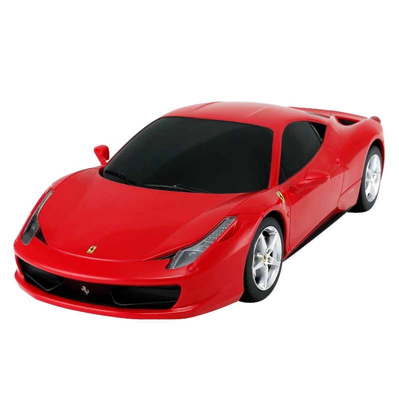 星辉(Rastar)法拉利458动态遥控车1:18 男孩玩具遥控车模型53400红色