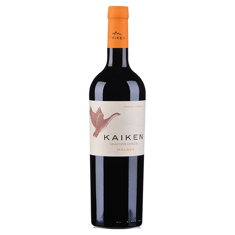 蒙特斯出品 阿根廷原瓶进口 KAIKEN 开肯臻选系列马尔贝克红葡萄酒 750ml
