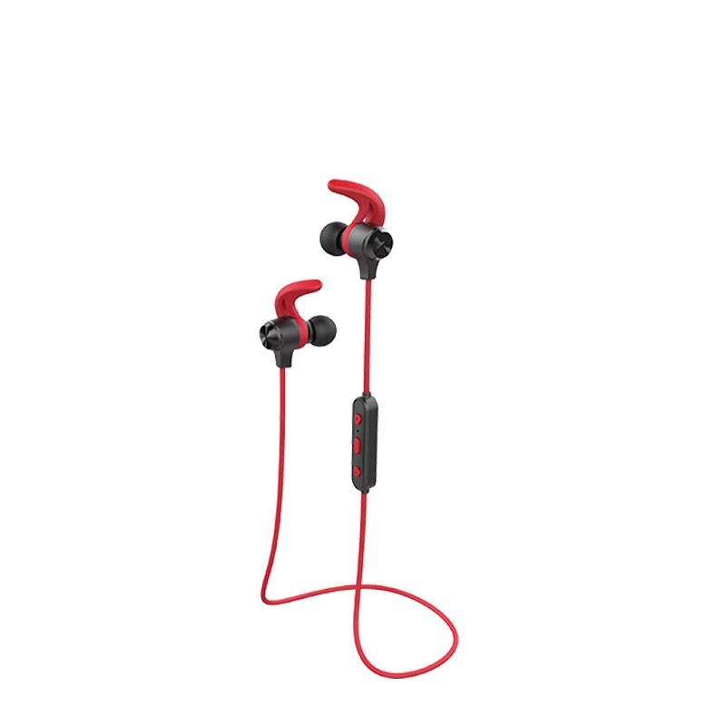 Edifier/漫步者 W280BT磁吸入耳式蓝牙无线耳机运动蓝牙线控智能手机通用 红色