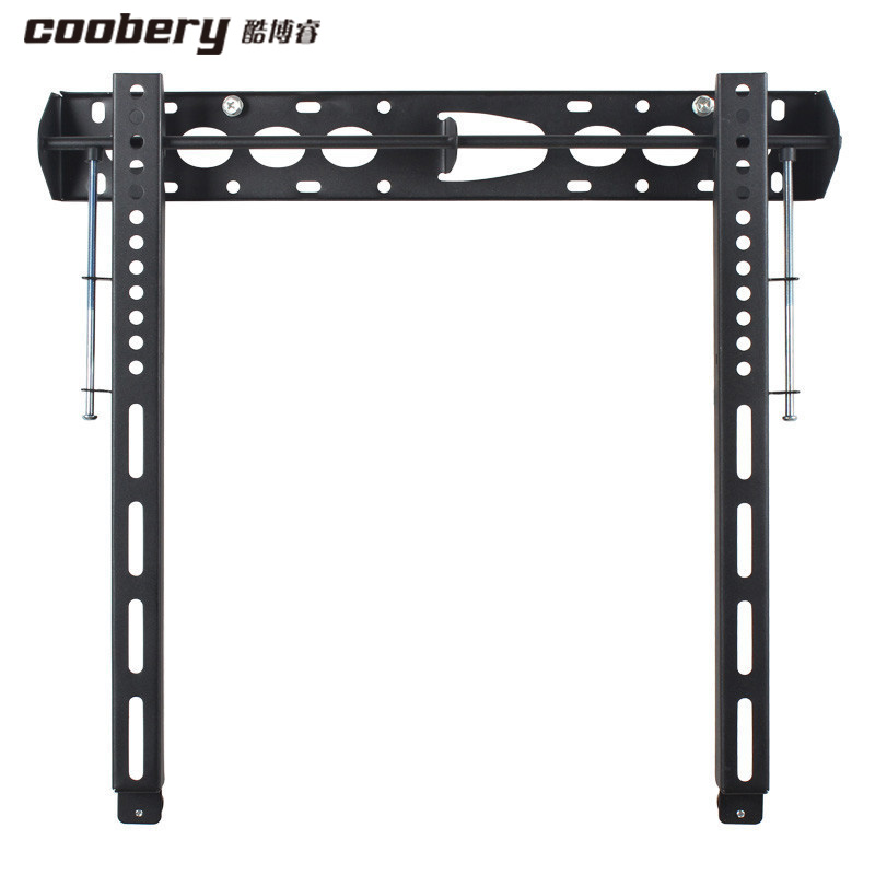 酷博睿43-55寸黑电支架 通用平板电视挂架C55BAY掀背式壁挂架 优质冷轧钢板 整箱销售 24付一箱