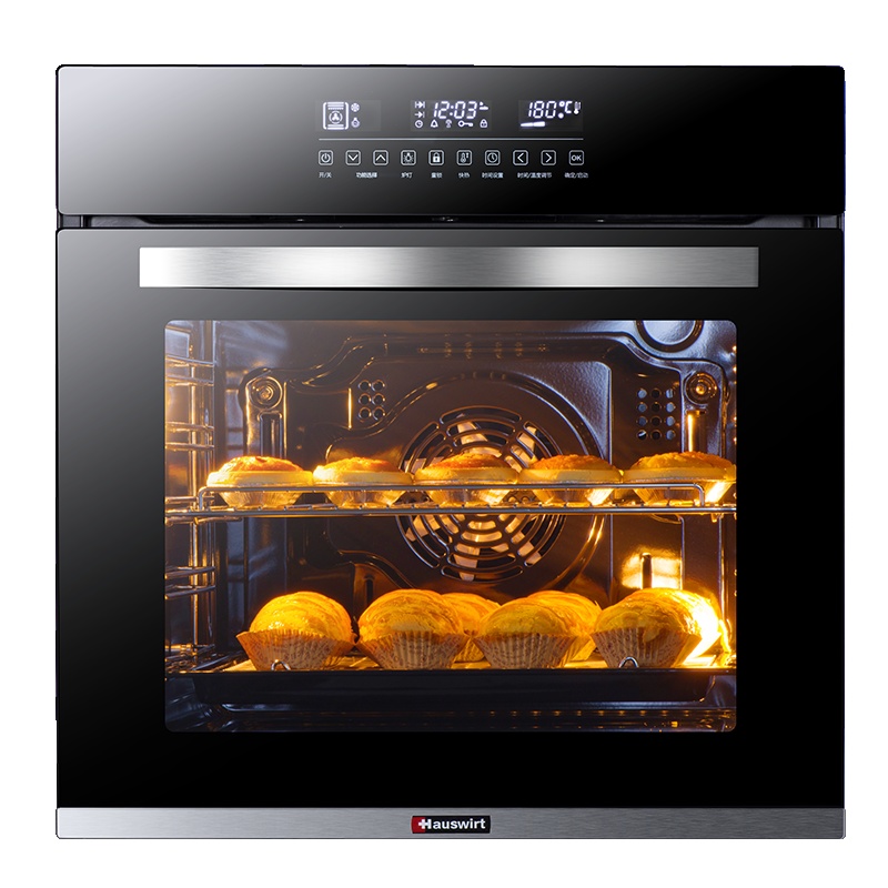 Hauswirt/海氏 M55嵌入式烤箱家用智能微电脑式热风循环 烘焙80L大容量