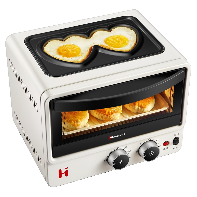 海氏B07家用电烤箱多功能全自动烘焙培蛋糕迷你小型煎烤箱早餐机