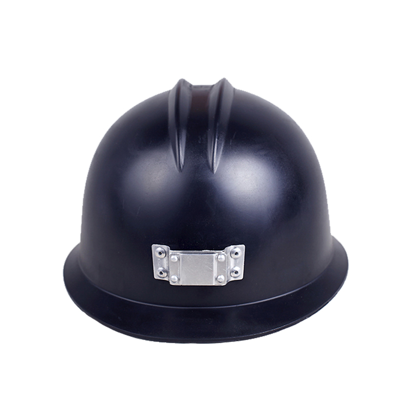 双安 矿用安全帽 工矿帽 可带矿灯 安全头盔（黑）