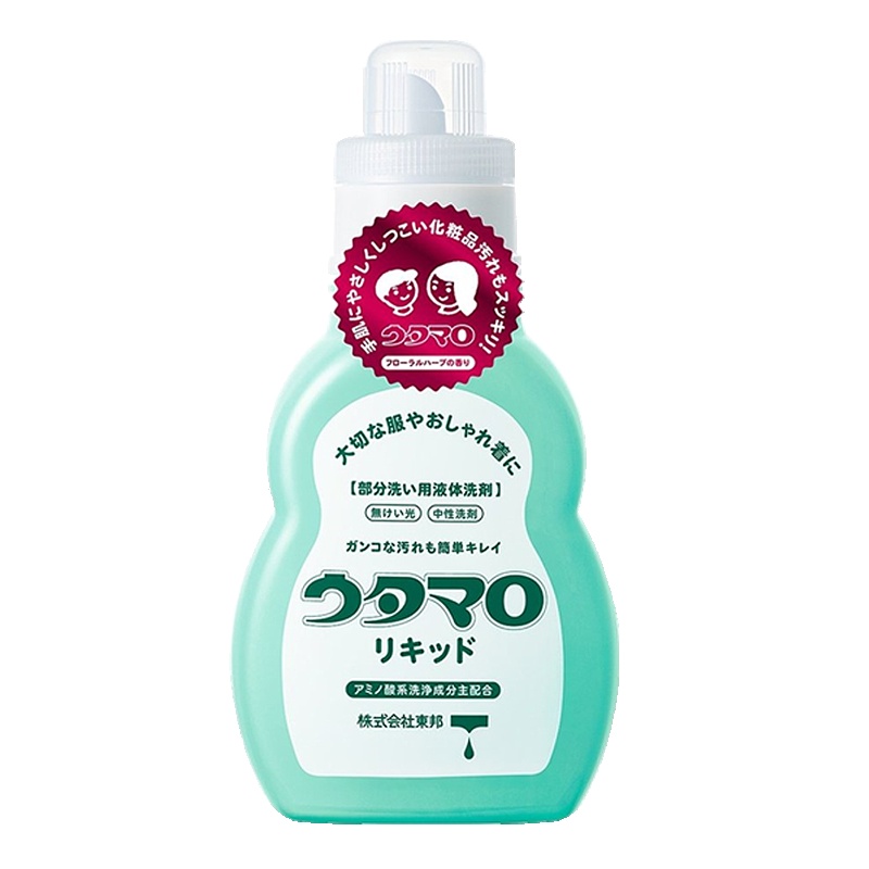 [日本原装]东邦 utamaro皂基洗衣液瓶装 去除顽固污渍400ML