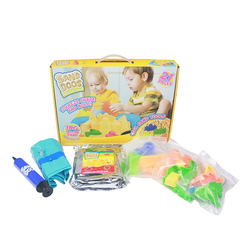 美国weveel儿童太空玩具沙子彩泥动力套装安全宝宝沙男女孩魔力沙礼盒